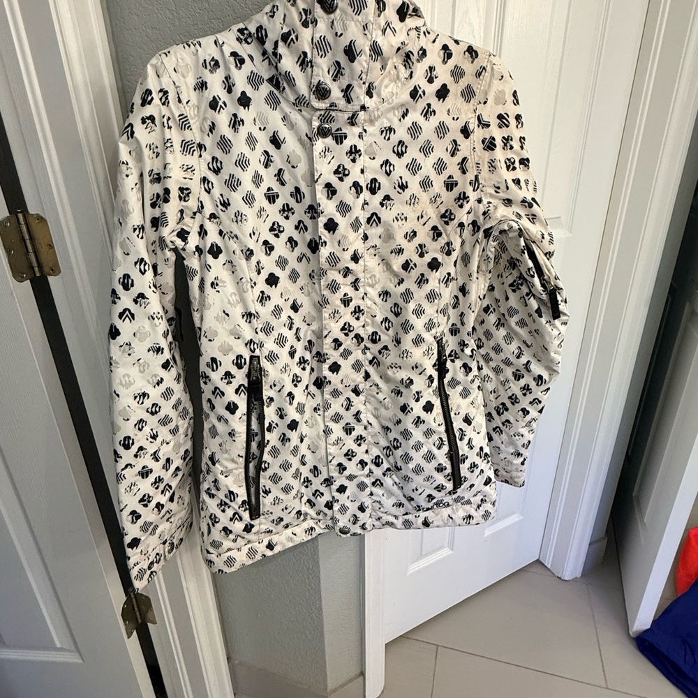 Stylish Black and White Women's Jacket
